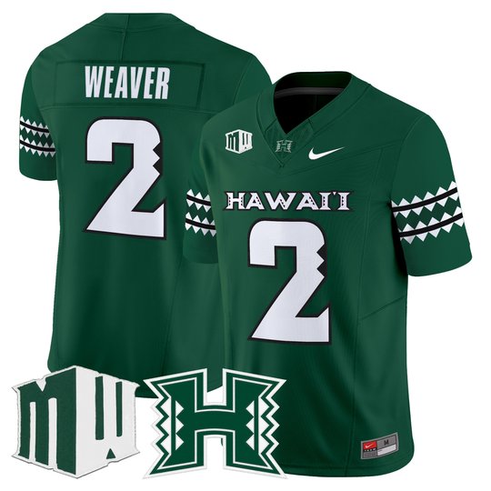 Men's Hawai'i Rainbow Warriors 2025 Vapor Limited Jersey - All Stitched