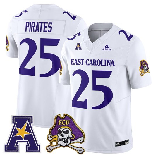 Men's East Carolina Pirates 2025 Vapor Limited Jersey - All Stitched