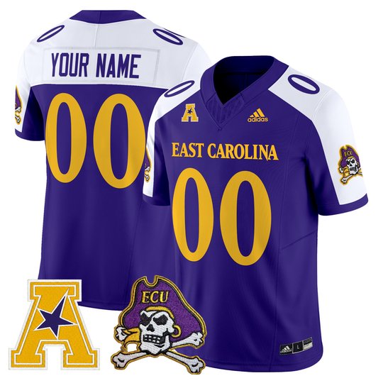 East Carolina Pirates 2025 Vapor Limited Custom Jersey - All Stitched