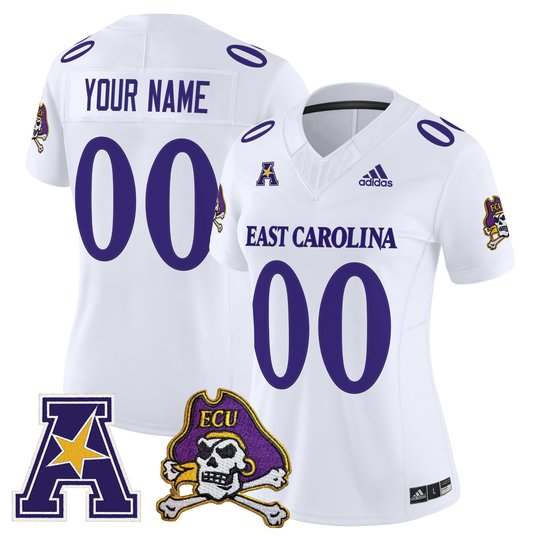 East Carolina Pirates 2025 Vapor Limited Custom Jersey - All Stitched