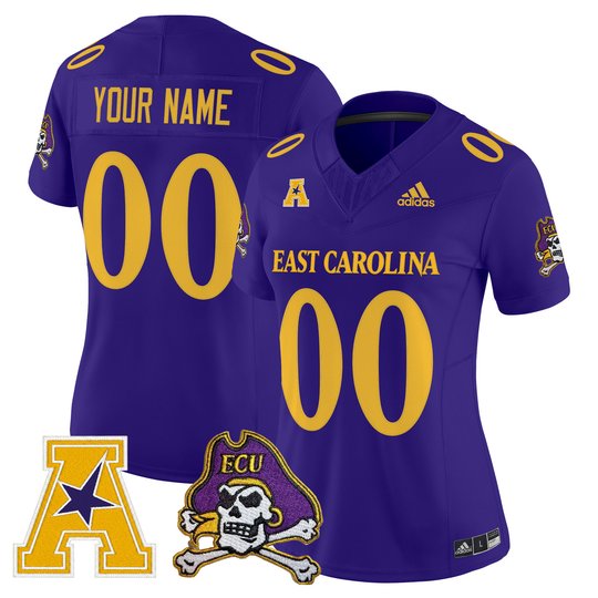 East Carolina Pirates 2025 Vapor Limited Custom Jersey - All Stitched