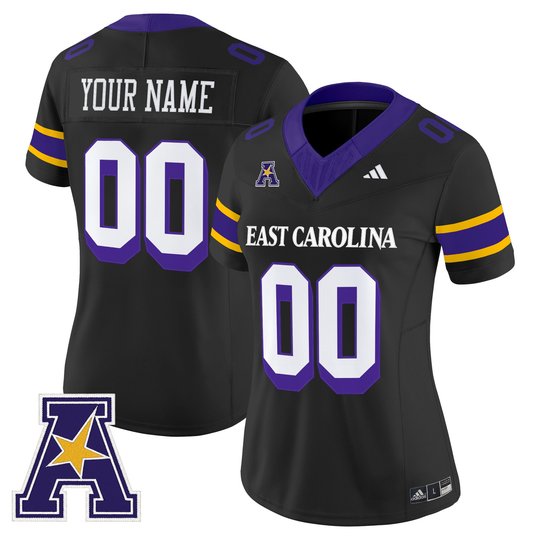 East Carolina Pirates 2025 Vapor Limited Custom Jersey - All Stitched