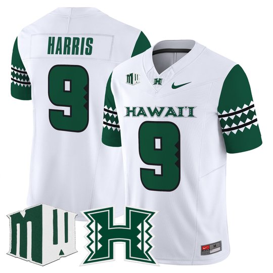 Men's Hawai'i Rainbow Warriors 2025 Vapor Limited Jersey - All Stitched