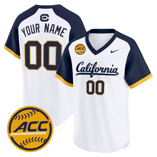 California Golden Bears Custom Jersey - All Stitched