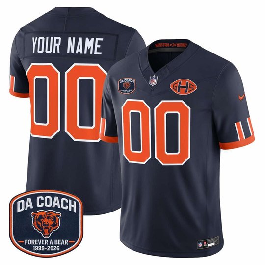 Chicago Bears Rivalries Custom Jersey - All Stitched