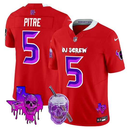 Men's Houston Texans DJ Screw Vapor Limited Jersey - All Stitched