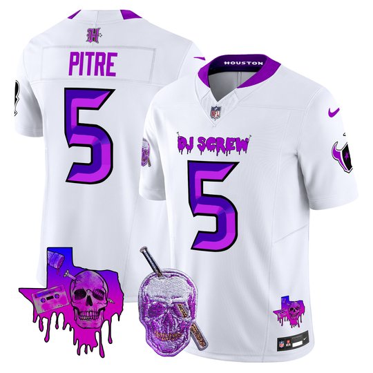 Men's Houston Texans DJ Screw Vapor Limited Jersey - All Stitched