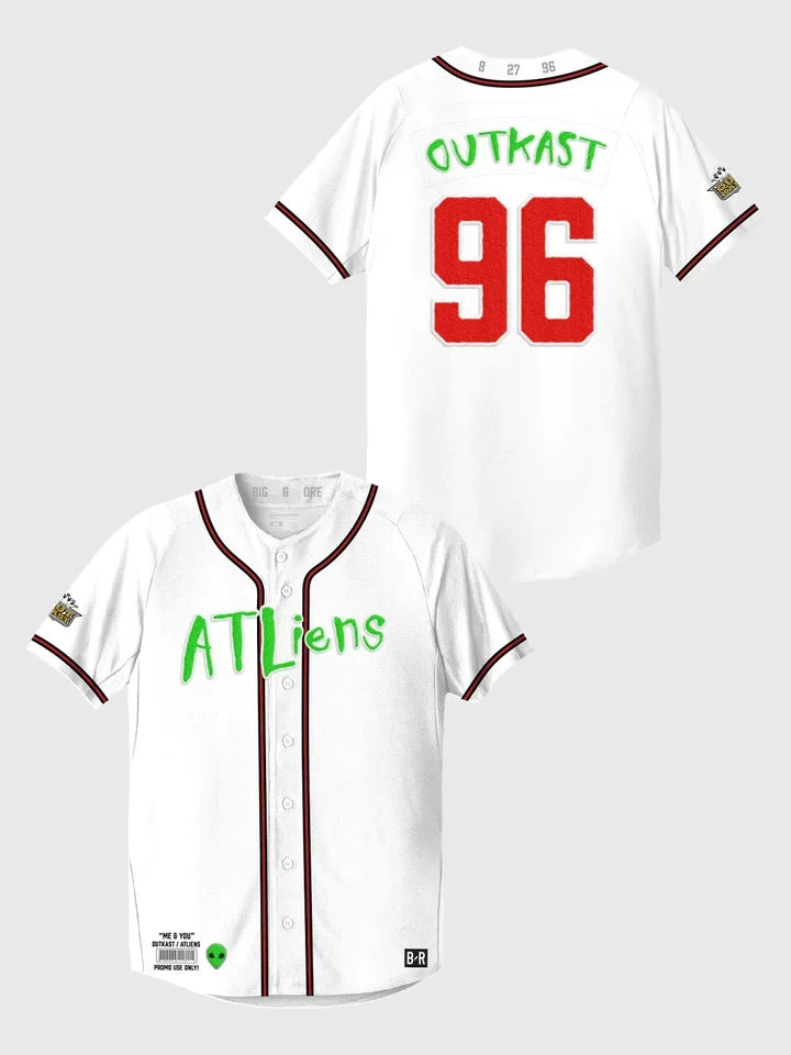 Outkast Atliens Braves Jersey - All Stitched