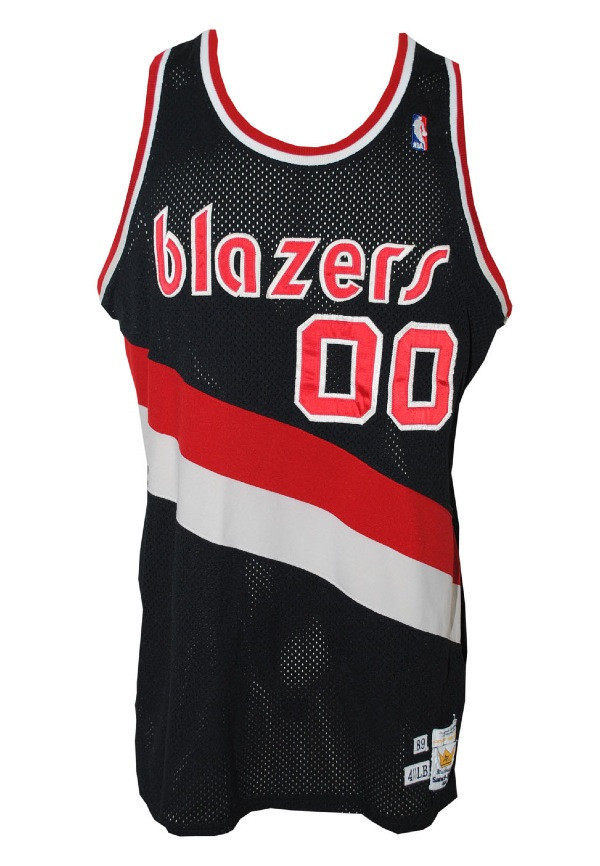 Kevin Duckworth Portland Trail Blazers 1989-90 Jersey - All Stitched