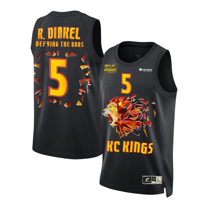 R. Dinkel KC Kings Black Jersey - All Printed