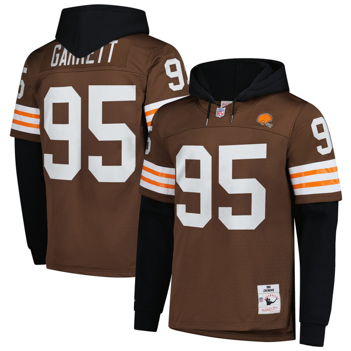 Myles Garrett Cleveland Browns Pullover Hoodie - All Stitched
