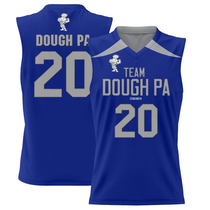 Team Dough PA Blue Jersey - All Stitched