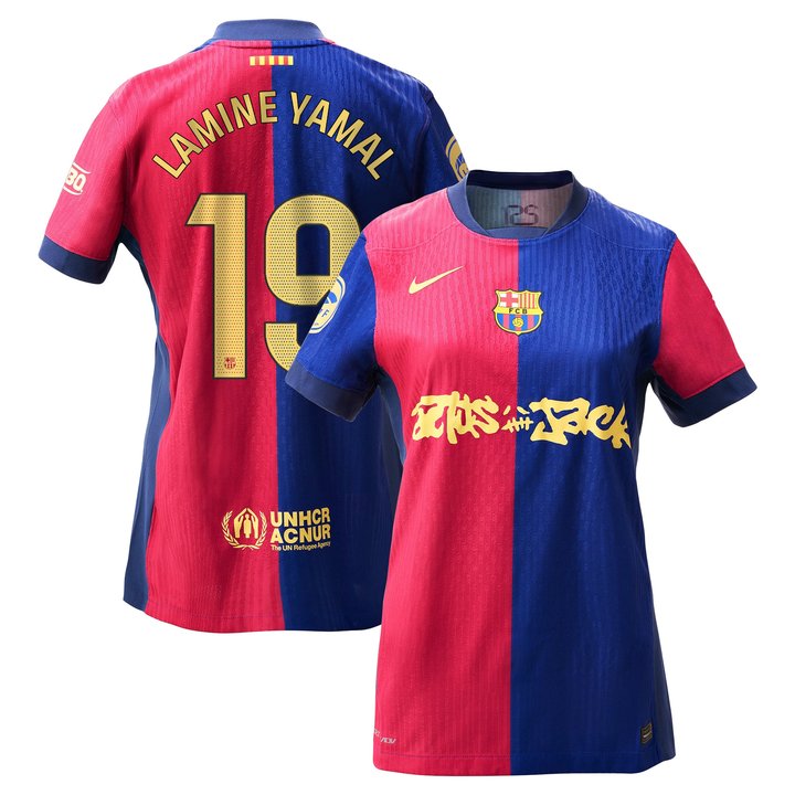 Women's FC Barcelona x Travis Scott Edition 202425 Limited Jersey