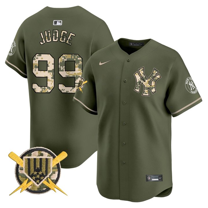 Men's New York Yankees Armed Forces Day Vapor Premier Limited Jersey - All Stitched