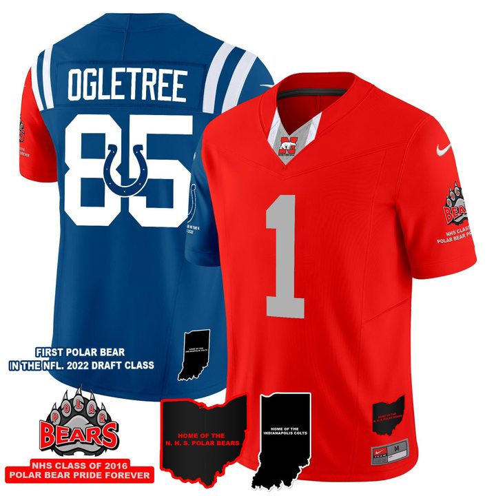Northridge Colts Split Jersey - All Stitched