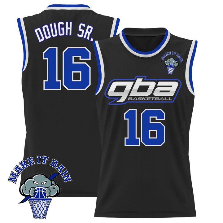 GBA Basketball Custom Jersey - All Stitched