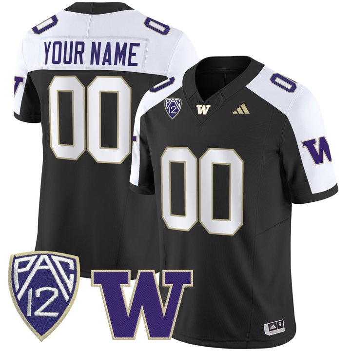 Washington Huskies 2025 Vapor Limited Custom Jersey - All Stitched