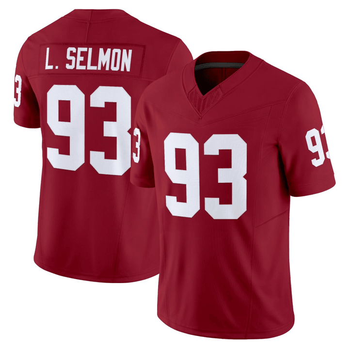 Leroy Selmon #93 Oklahoma Sooners Jersey - All Stitched