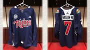 Joe Mauer Minnesota Wild/Twins Jersey - All Stitched