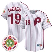 Greg Luzinski #19 Philadelphia Phillies Pinstripe Jersey - All Stitched