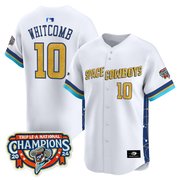 Sugar Land Space Cowboys Championship Patch Vapor Premier Limited Jersey - Stitched