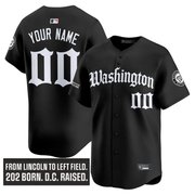 Washington Nationals 'Gothic Capitol Edition' Vapor Premier Limited Custom Jersey - All Stitched