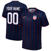 USMNT 2025 Heartbeat Away Stadium Navy Jersey - Printed