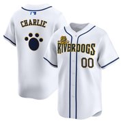 Charleston RiverDogs White Home Jersey - All Stitched