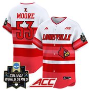 Men's Louisville Cardinals 2025 World Series Vapor Premier Limited Jersey - All Stitched