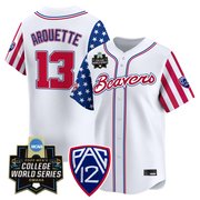 Men's Oregon State Beavers 2025 Independence Day Vapor Premier Limited Jersey - World Series Patch - All Stitched