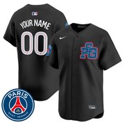 Paris Saint-Germain 2025 Vapor Baseball Custom Jersey - Stitched