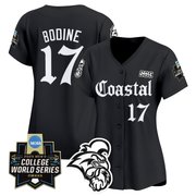 Women's Coastal Carolina Chanticleers 2025 World Series 'Gothic Coastline Edition' Vapor Premier Limited Jersey - All Stitched