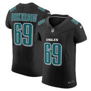Landon Dickerson Philadelphia Eagles Black Vapor Elite Jersey - All Stitched