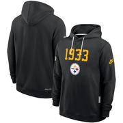 Pittsburgh Steelers Black Pullover Hoodie - All Stitched