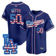 Mookie Betts Los Angeles Dodgers Royal Blue Jersey - All Stitched