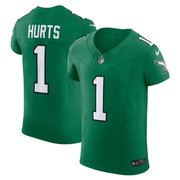 Jalen Hurts Philadelphia Eagles Kelly Green Vapor Elite Jersey - All Stitched