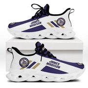 James Madison Purple & White Clunky Shoes