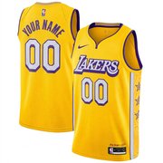 Los Angeles Lakers 2019/20 City Edition Jersey - All Stitched