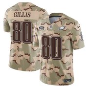 GILLIS #80 Eagles Salute to Service Jersey - All Stitched