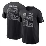 Eli Raridon #82 New England Patriots Salute to Service T-shirt - Sublimated