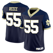 REECE #55 Notre Dame Fighting Navy Jersey - All Stitched