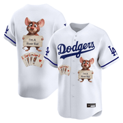Los Angeles Dodgers White Jersey - All Stitched