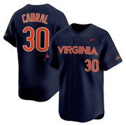 Bella Cabral #30 Virginia Cavaliers Navy Jersey - All Stitched