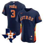 Men's Houston Astros Navy Jersey - Houston Texas Patch!