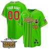 Atlanta Braves Atliens Cool Base Custom Jersey - All Stitched