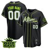 Atlanta Braves Atliens Cool Base Custom Jersey - All Stitched