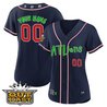 Atlanta Braves Atliens Flex Base Custom Jersey - All Stitched