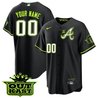 Atlanta Braves Atliens The A Baseball Custom Jersey - All Stitched