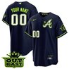 Atlanta Braves Atliens The A Baseball Custom Jersey - All Stitched
