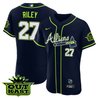 Men's Atlanta Braves Atliens Flex Base Jersey - All Stitched